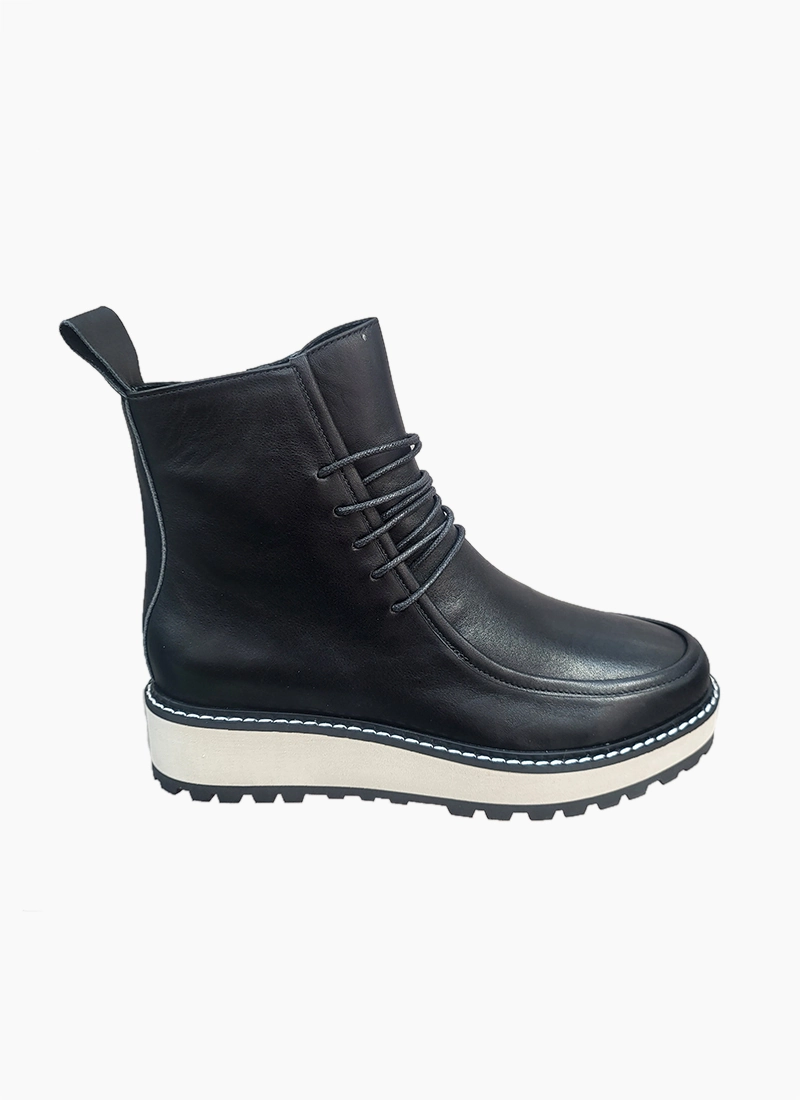 Walnut Jovi Black Boot