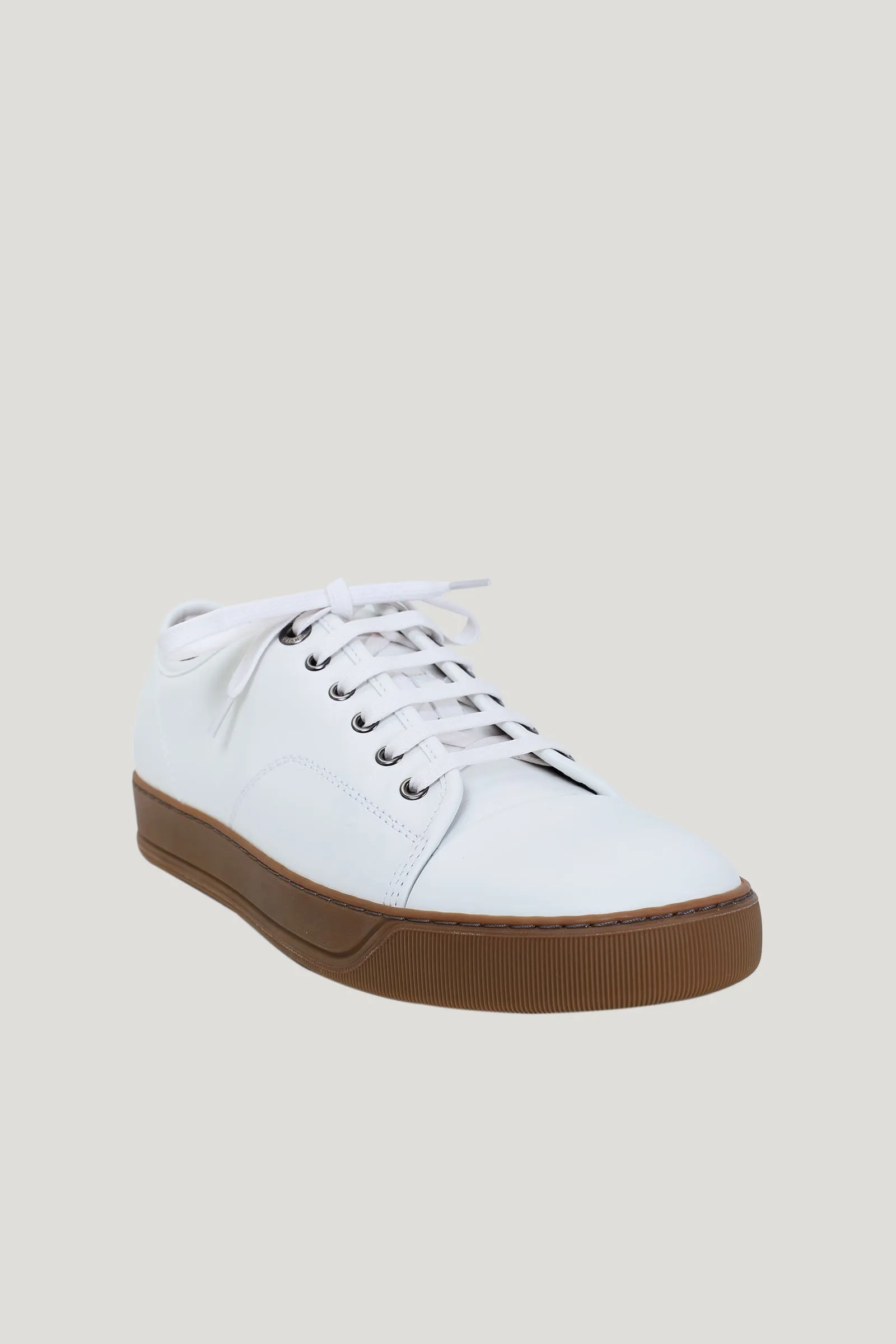 White Dbb1 Suede And Leather Sneakers