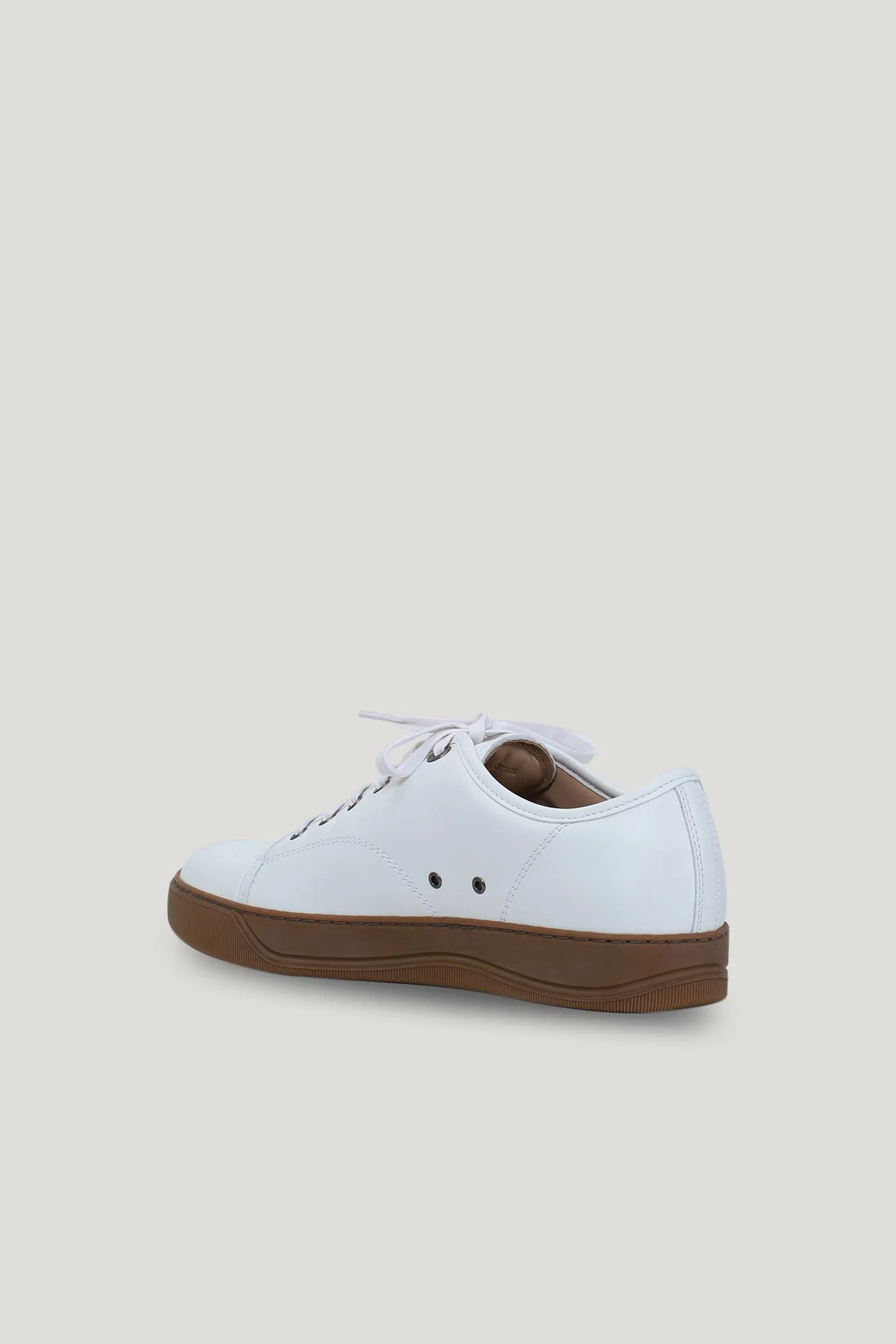 White Dbb1 Suede And Leather Sneakers