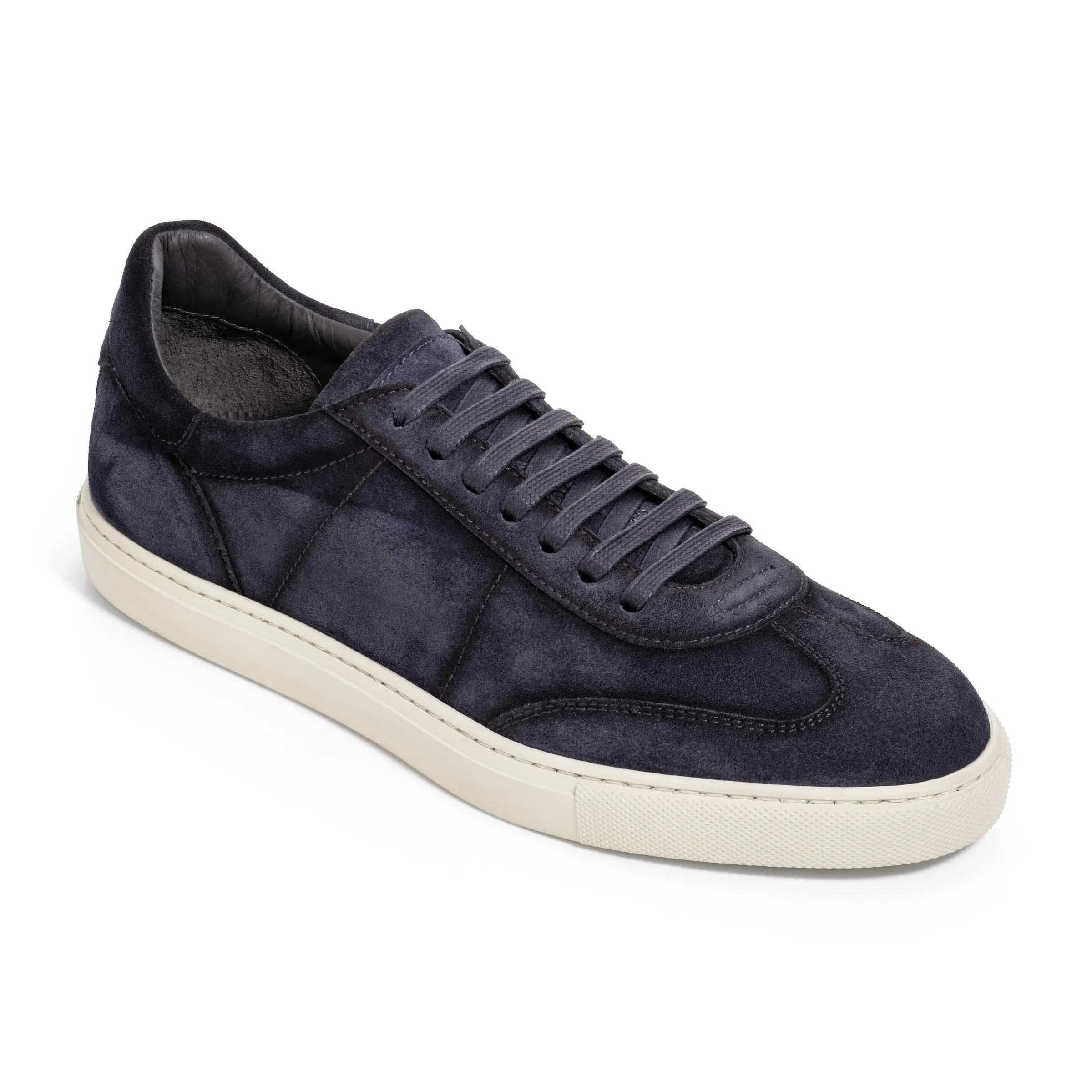 Wilton Navy Aero Suede Sneaker