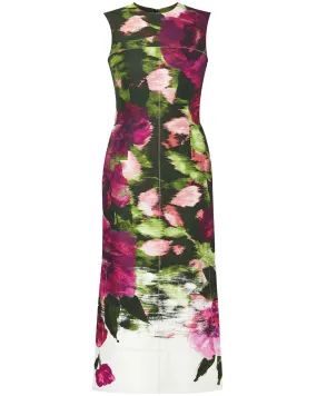 Wisteria Sleeveless Midi Dress