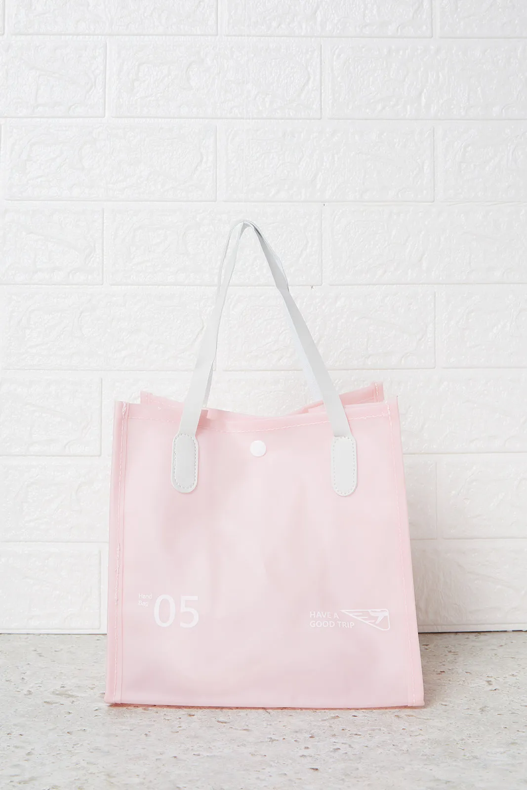 Women Pink Tote Bag