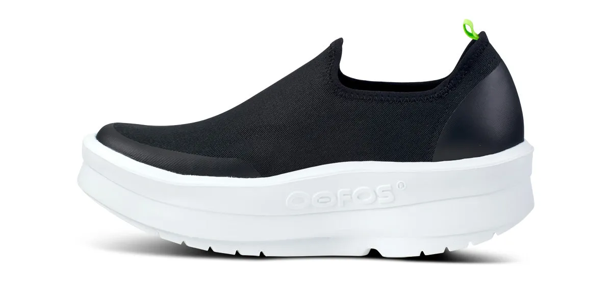 Women's OOmega eeZee Low Shoe - White Black