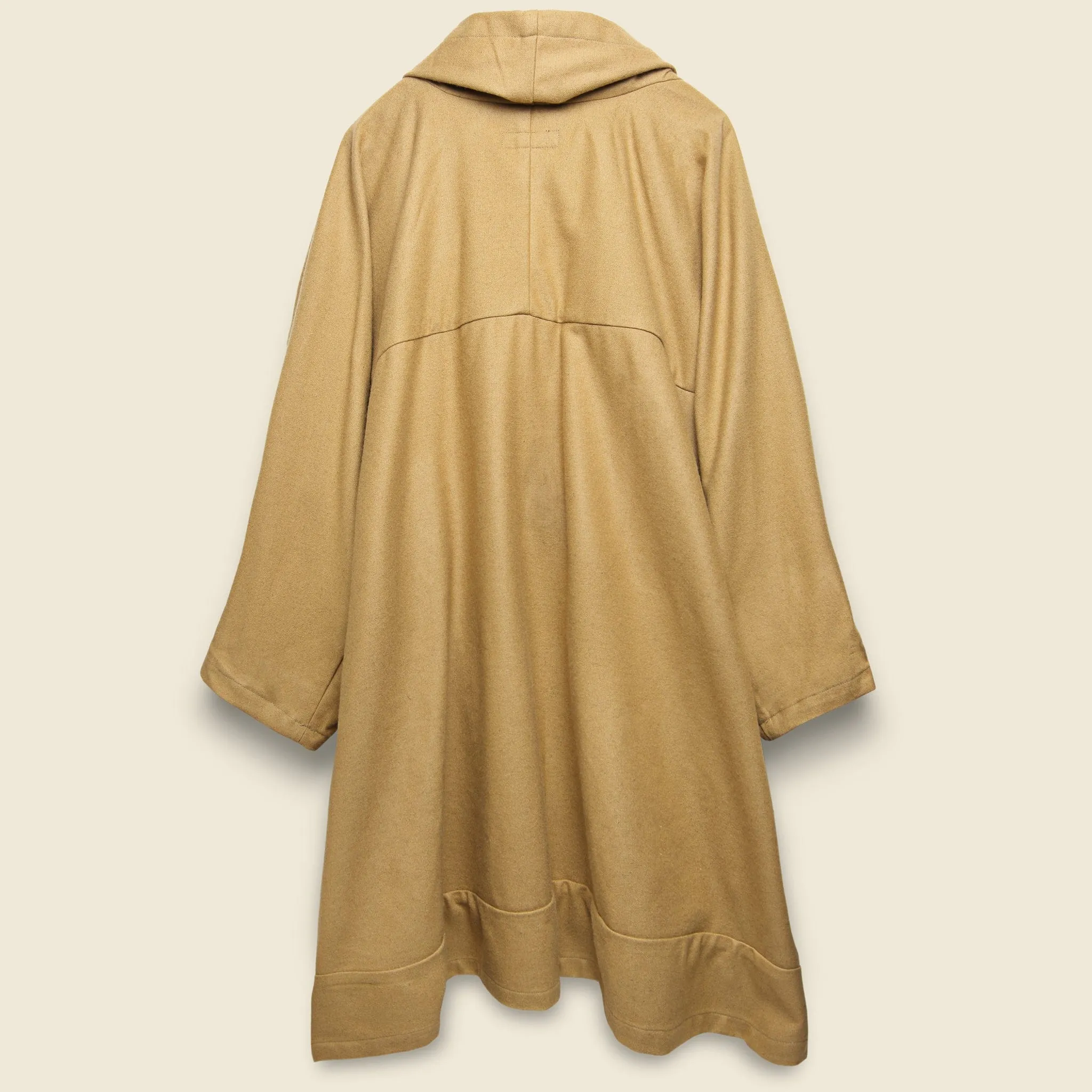 Wool/Flannel Type-8 Voguar Coat - Camel