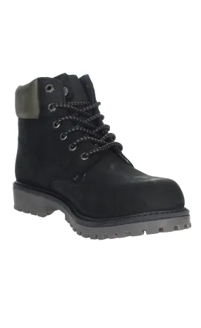 Wrangler Arch Leather Boot Black