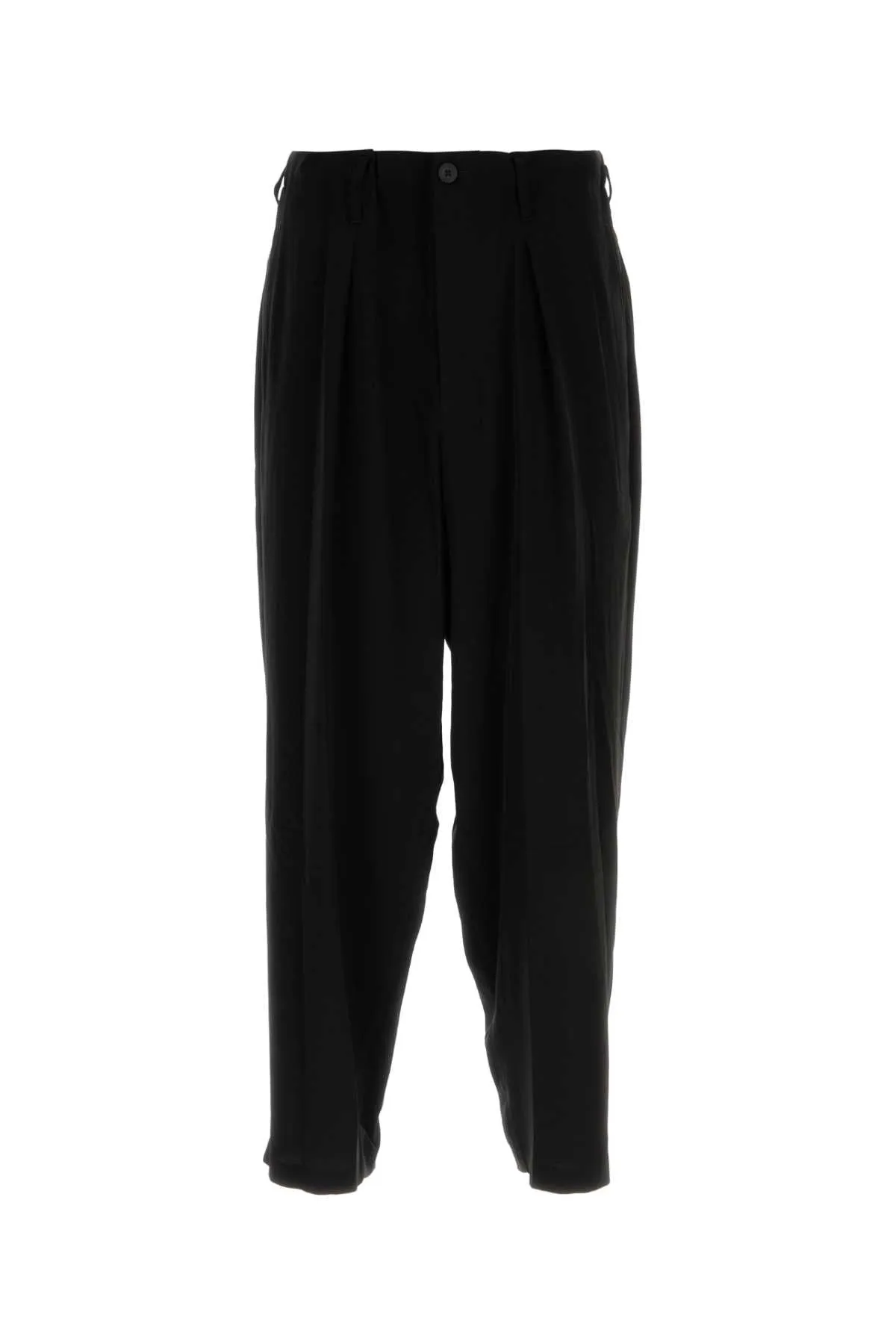 Yohji Yamamoto Black Triacetate Blend Pant